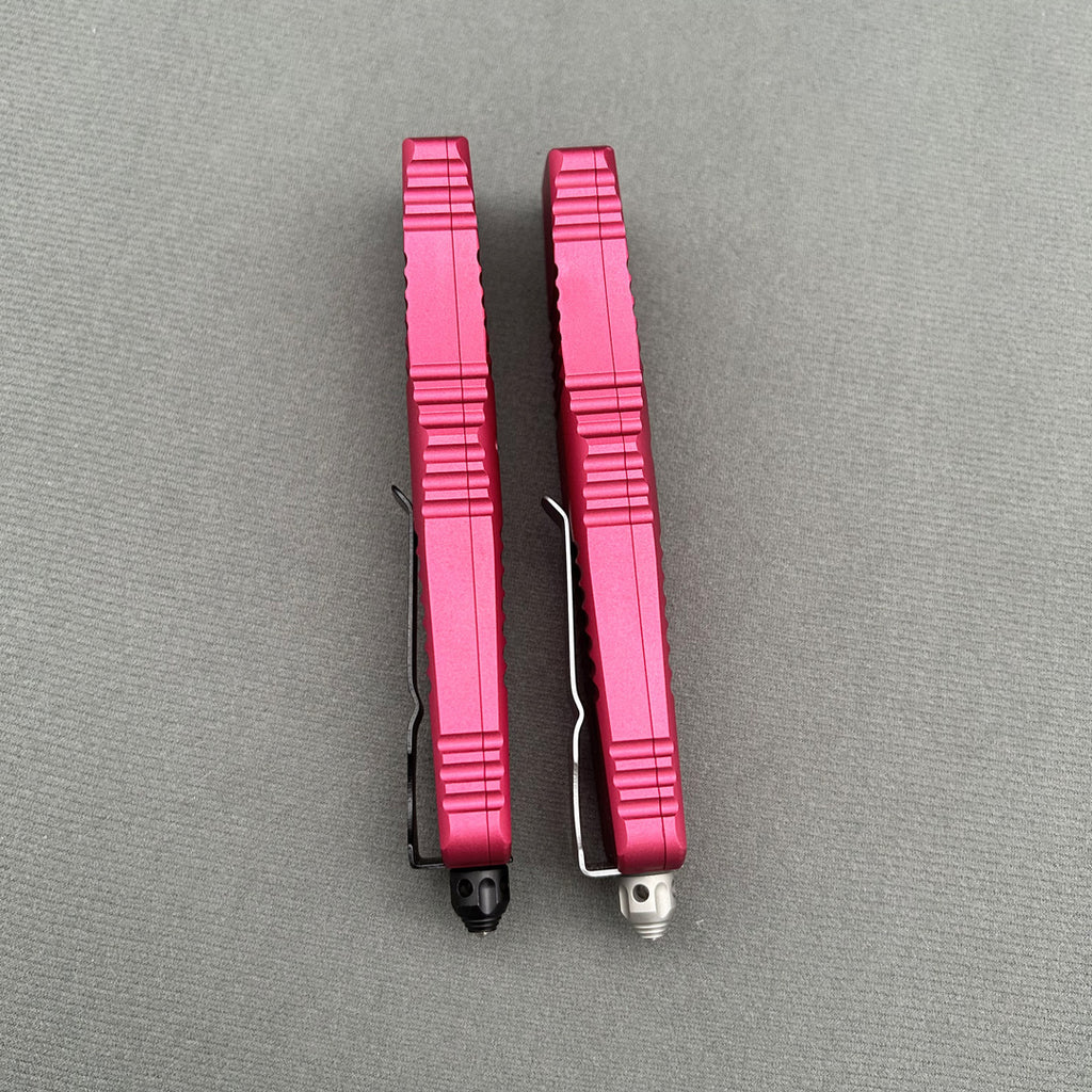 MT Combat Troodon RED CNC Aviation Aluminum Survival EDC Tool Camping Outdoor Hunting pocket OTF complete knife parts