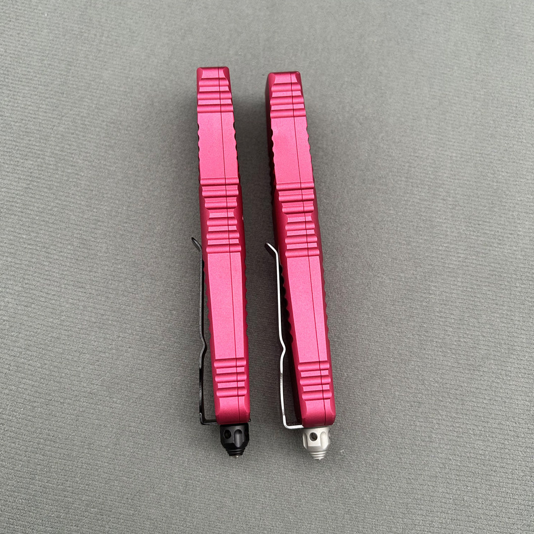 MT Combat Troodon RED CNC Aviation Aluminum Survival EDC Tool Camping Outdoor Hunting pocket OTF complete knife parts