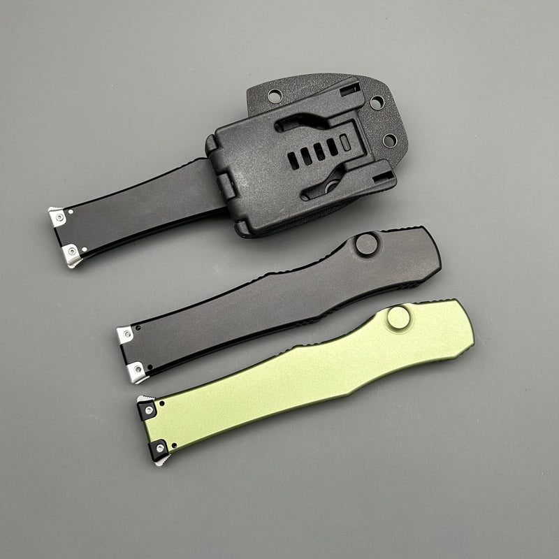 Mit Halo VI CNC Aviation Aluminum Kydexs Survival EDC Tool Camping Outdoor Hunting tactical self-defence pocket OTF complete knife parts