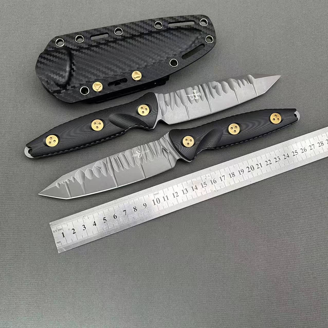 MT Marfione Custom Bork Socom Alpha Fixed Knife Camping Hunting Pocket Outdoor Fruit EDC gear knife
