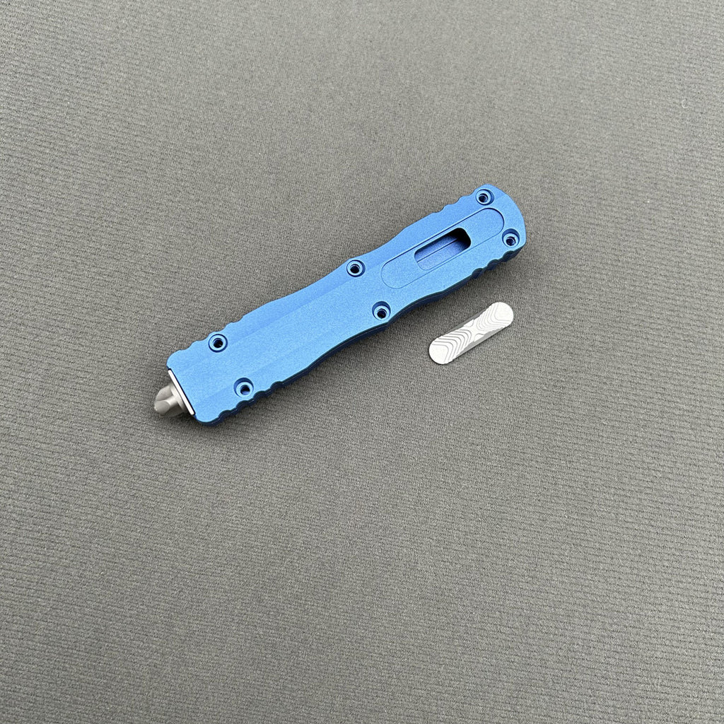 MIT DIRAC knife CNC Aviation Aluminum Outdoor Camping Hunting Tactical gear defence EDC Combat pocket OTF knife Parts
