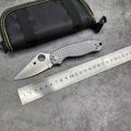 SP C223 Titanium handle Folding knife S35VN blade Camping Outdoor Survival Tactical Folding Knife