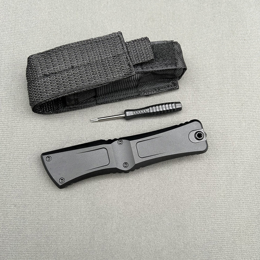 MiT New 2024 Combat Troodon knife CNC Aviation Aluminum Tactical gear Surviva Outdoor Camping Defense Pocket EDC Tool OTF Knife