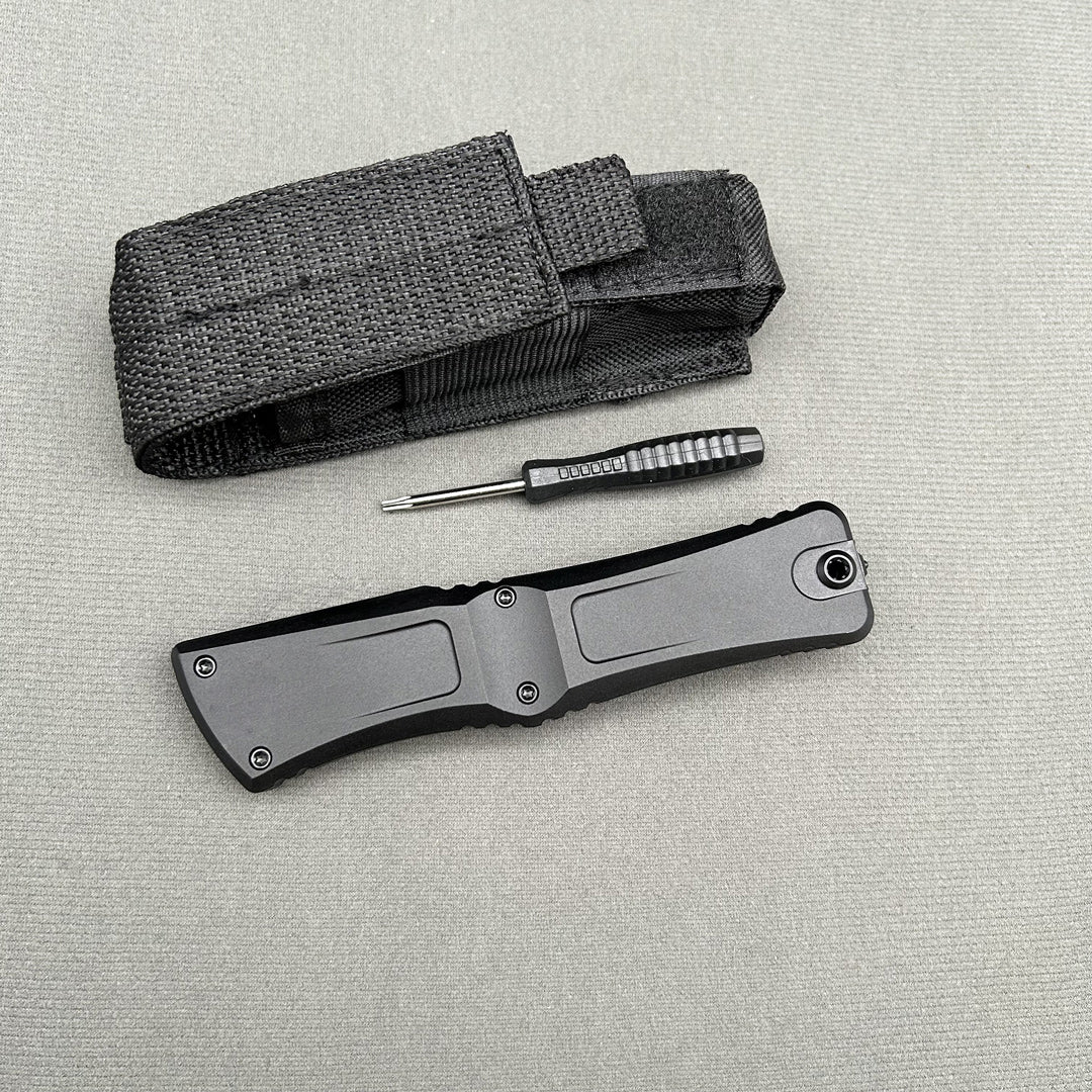 MiT New 2024 Combat Troodon knife CNC Aviation Aluminum Tactical gear Surviva Outdoor Camping Defense Pocket EDC Tool OTF Knife