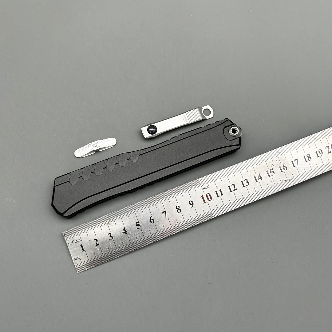 MIT New 2024 Munroe CypherⅡ CNC Aviation Aluminum Survival EDC Camping Outdoor Hunting tactical self-defence pocket OTF complete knife parts