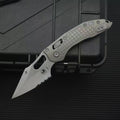 MT New Stitch Folding Knife Titanium Camping Outdoor Hunting Survivial Knife
