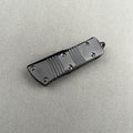 MT Mini COMBAT TROODON Black Handle CNC Aviation Aluminum 1 Set Survival EDC Camping Outdoor Gear pocket complete knife parts