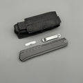 MIT New 2024 Munroe CypherⅡ CNC Aviation Aluminum Survival EDC Camping Outdoor Hunting tactical self-defence pocket OTF complete knife parts