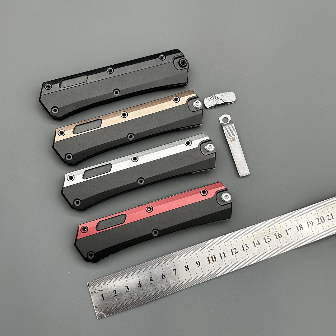 MT Glykon Knife CNC aviation aluminum Hunting Tactical Combat EDC Outdoor Self-defense Pocket OTF complete Knives Parts