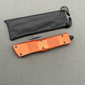 MT Combat Troodon Orange CNC Aviation Aluminum Survival EDC Tool Camping Outdoor Hunting pocket OTF complete knife parts