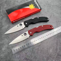 SP C101 Folding knife G10 handle 9CR18MOV Blade Camping Outdoor Survival Tactical Folding Knife