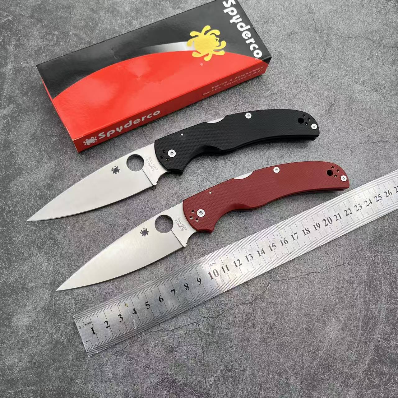 SP C101 Folding knife G10 handle 9CR18MOV Blade Camping Outdoor Survival Tactical Folding Knife