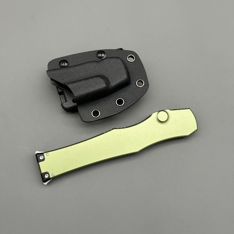 Mit Halo VI CNC Aviation Aluminum Kydexs Survival EDC Tool Camping Outdoor Hunting tactical self-defence pocket OTF complete knife parts