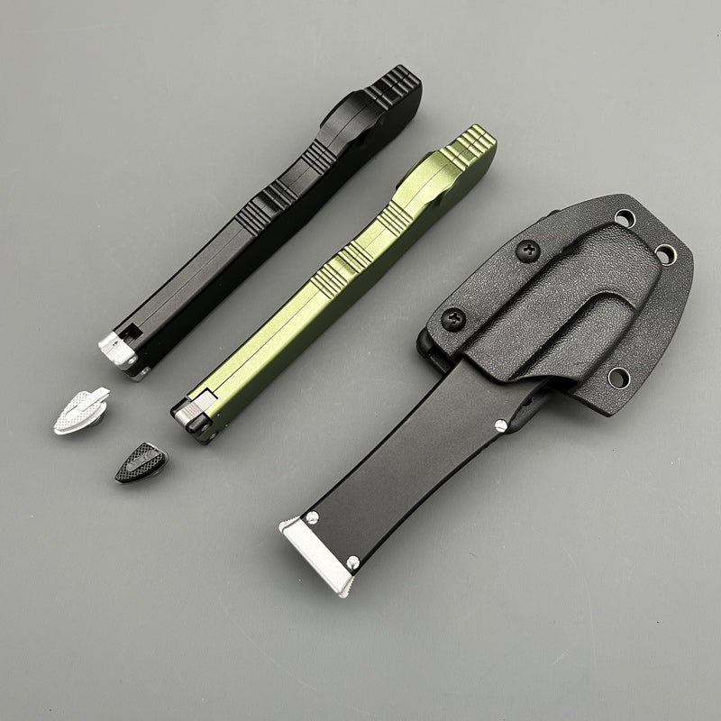 Mit Halo VI CNC Aviation Aluminum Kydexs Survival EDC Tool Camping Outdoor Hunting tactical self-defence pocket OTF complete knife parts