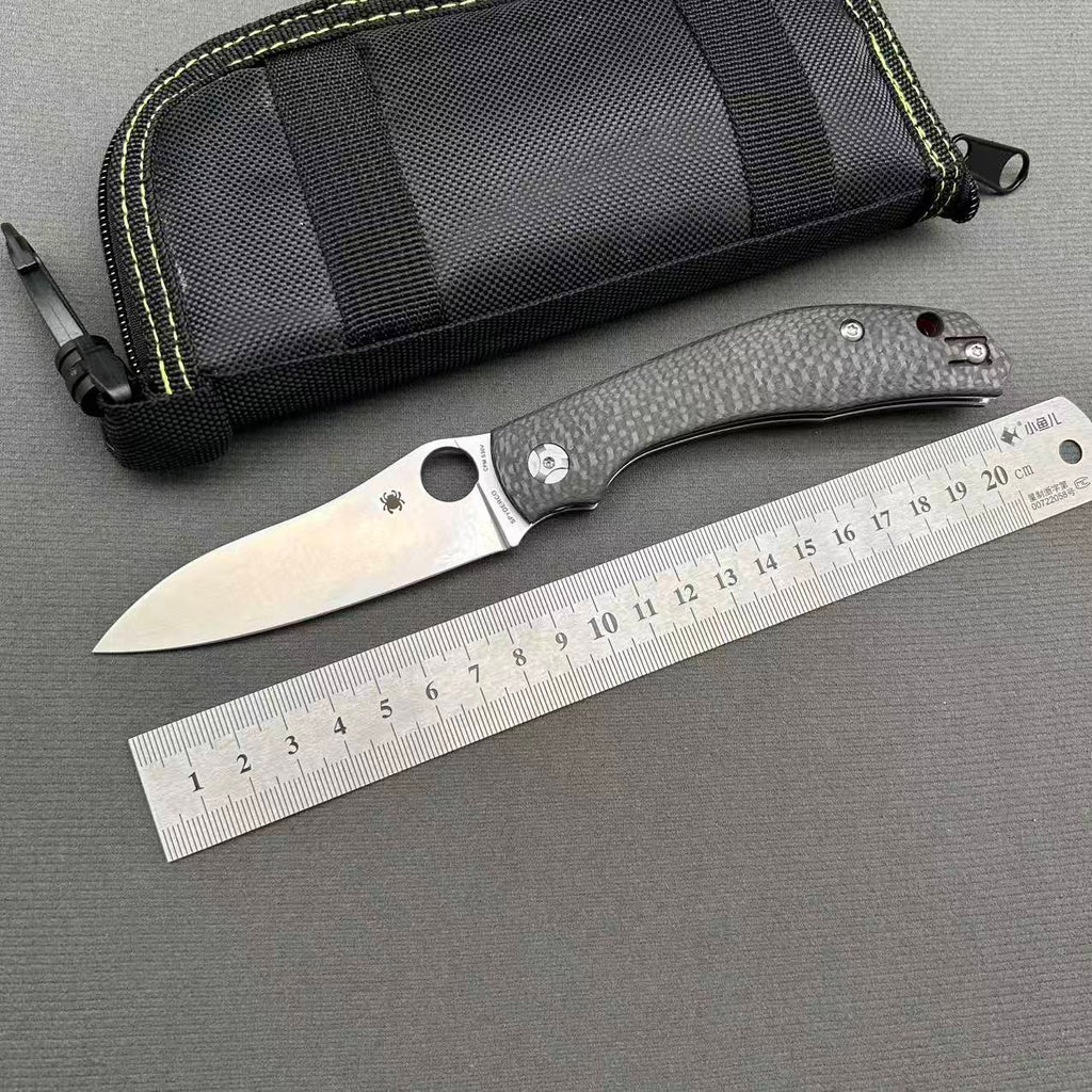 SP C214 Folding knife Carbon fiber handle S30VN Camping Outdoor Survival Tactical Folding Knife