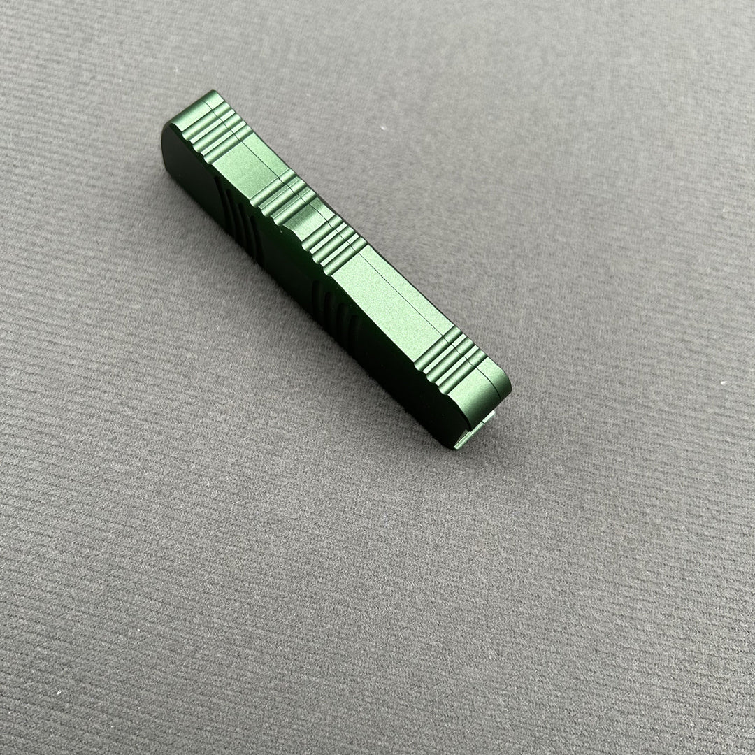 Mit Mini COMBAT TROODON Green knife Survival EDC Tool Camping Outdoor Hunting tactical Gear Self-defense pocket complete knife parts