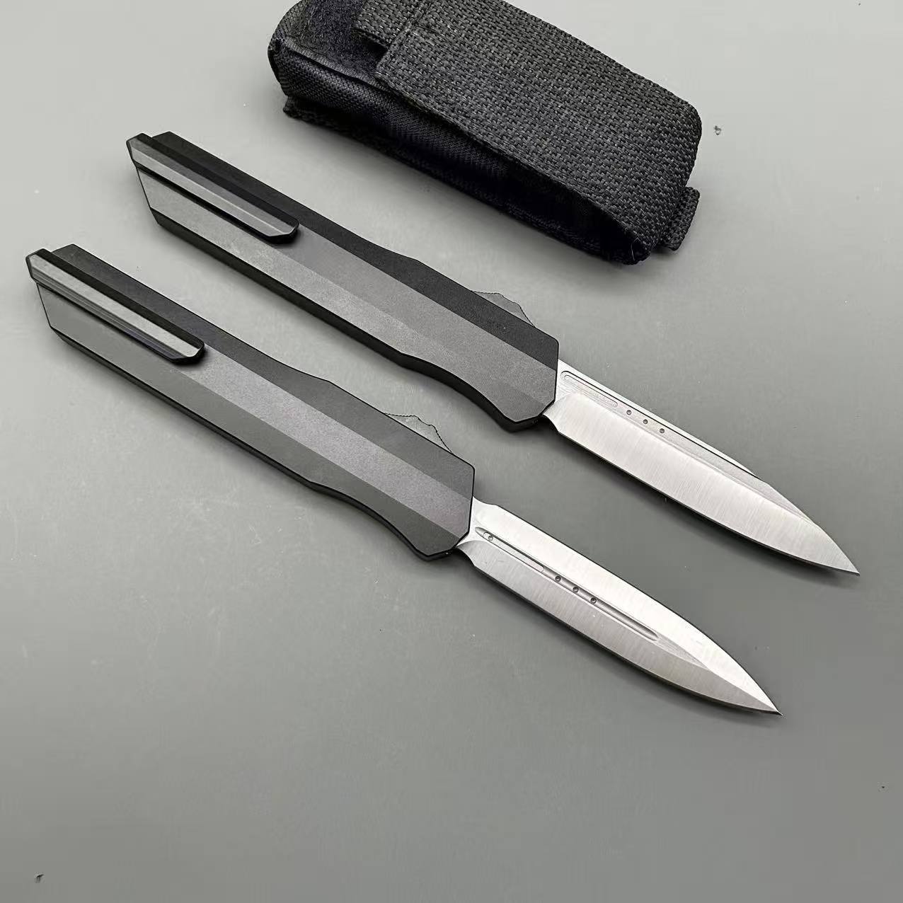 Mit Munroe Cypher Smooth Handle CNC Aviation Aluminum Survival EDC Tool Outdoor Hunting tactical self-defence pocket knife parts