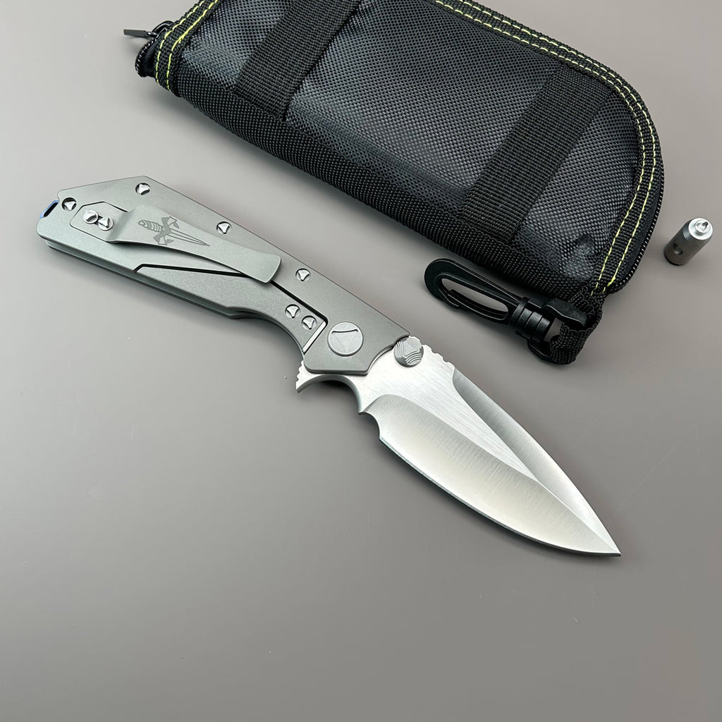 Mit&Strider DOC Cooperate Folding knife survival Outdoor Camping Hunting EDC tool Tactical gear Combat Defense Pocket Hiking knife