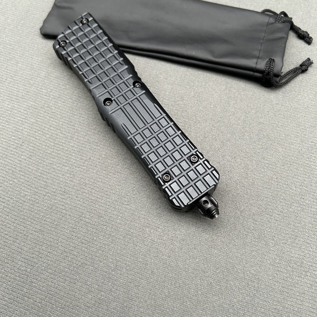 Mit COMBAT TROODON Delta Frag Shadow Signature CNC Aviation Aluminum EDC Camping Outdoor tactical defence pocket OTF complete knife parts