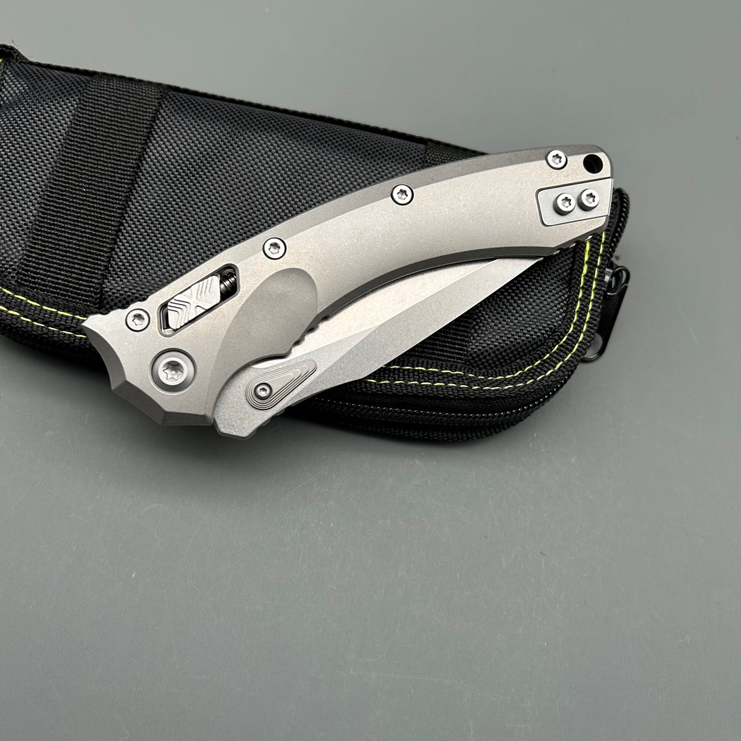 MiT Amphibian Ram-Lok Knife Titanium Folding knife Camping Outdoor Survival Folding Knife