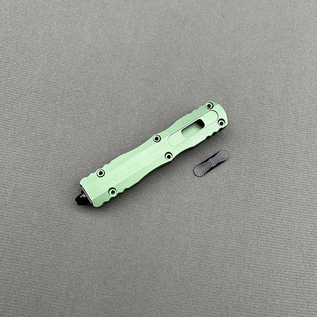 MIT DIRAC knife CNC Aviation Aluminum Outdoor Camping Hunting Tactical gear defence EDC Combat pocket OTF knife Parts