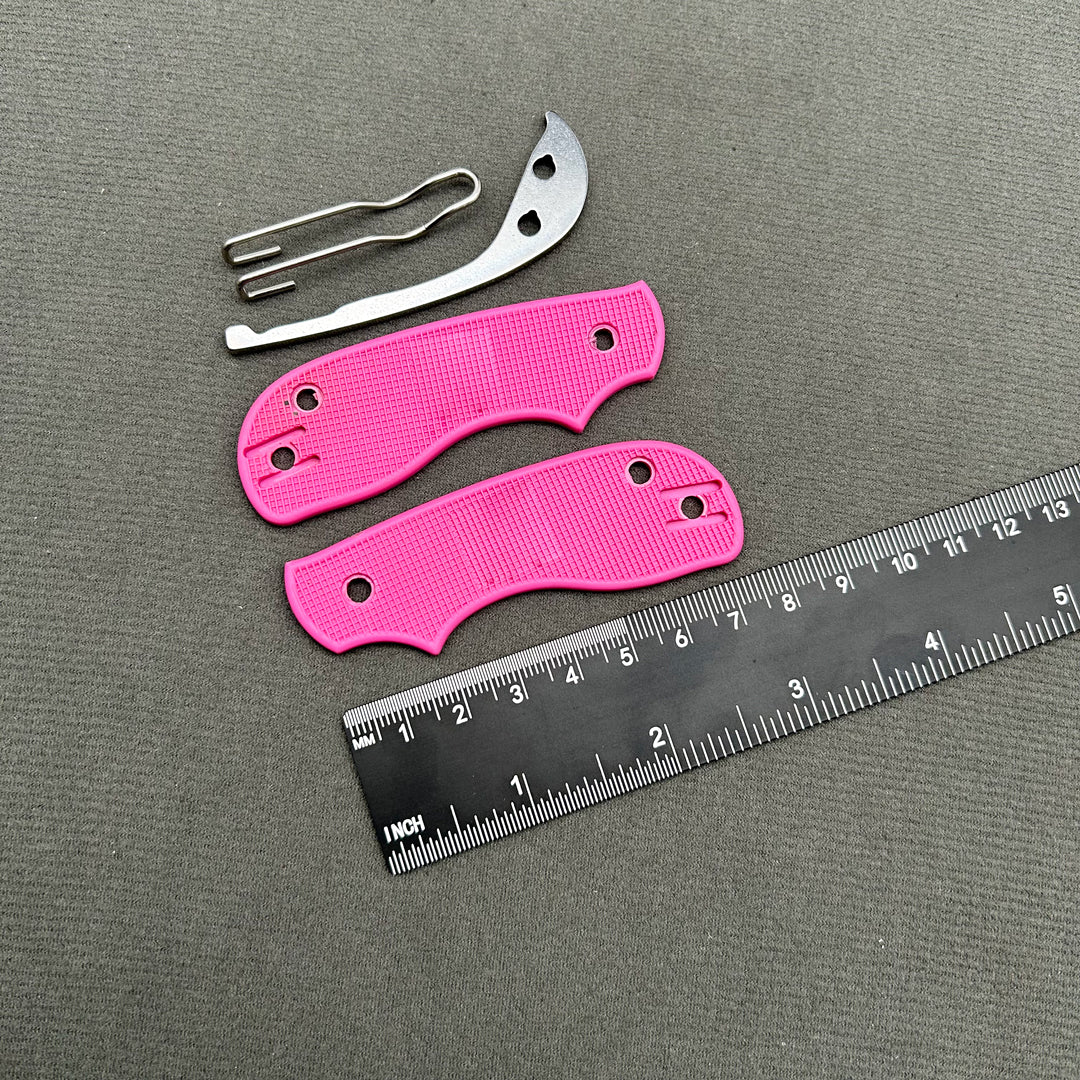 SP C154 Folding knife G10 handle 1 Set+9CR18MOV Blade whole Accessories Camping Outdoor Survival Tactical Folding Knife Parts