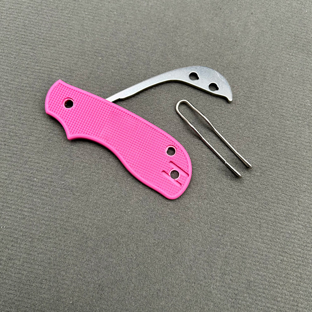 SP C154 Folding knife G10 handle 1 Set+9CR18MOV Blade whole Accessories Camping Outdoor Survival Tactical Folding Knife Parts