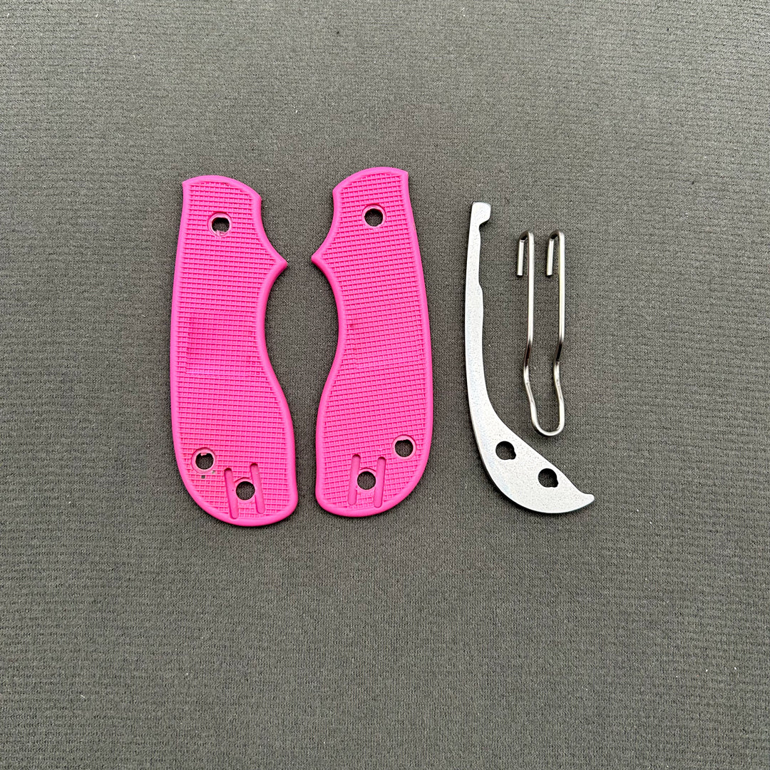 SP C154 Folding knife G10 handle 1 Set+9CR18MOV Blade whole Accessories Camping Outdoor Survival Tactical Folding Knife Parts