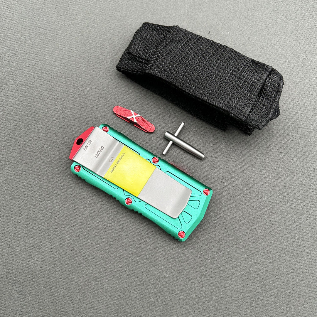 MiT Exocet Money Clip knife CNC Aviation Aluminum Tactical gear combat Surviva Outdoor Camping Defense Pocket EDC Tools Knife