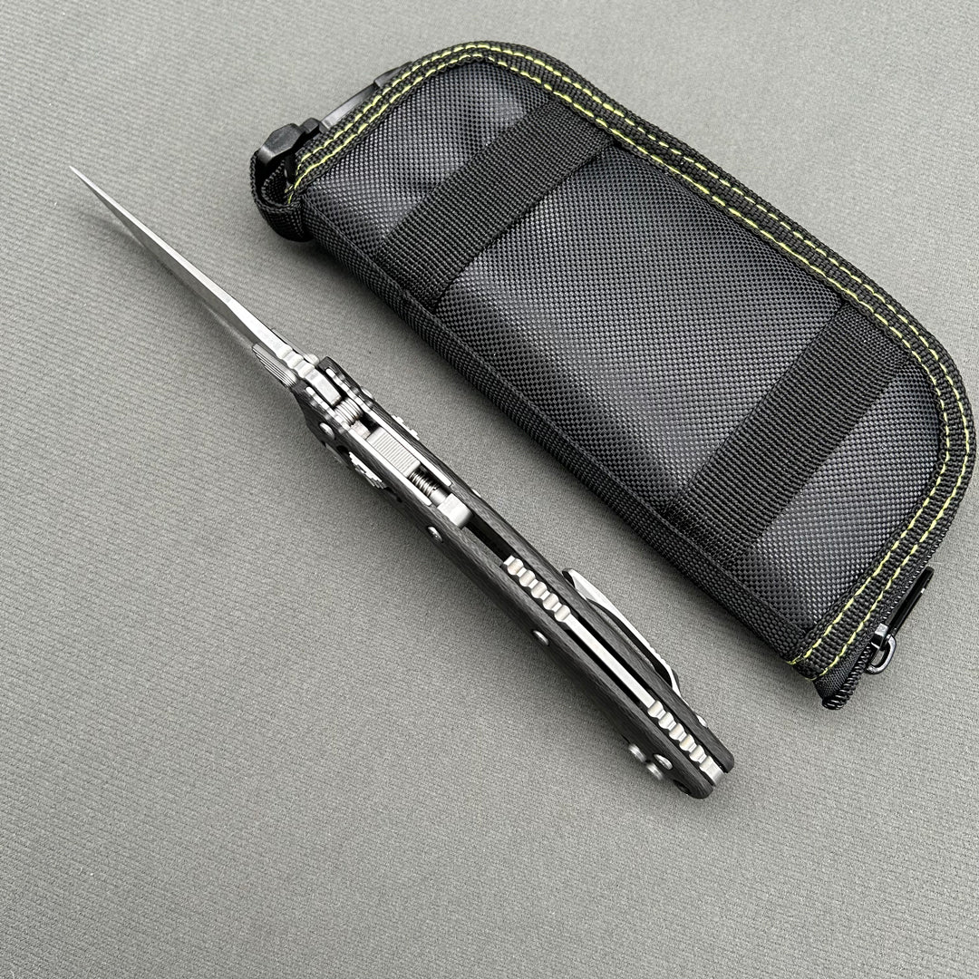 MiT Amphibian Ram-Lok Knife carbon fiber Folding knife Camping Outdoor Survival Folding Knife