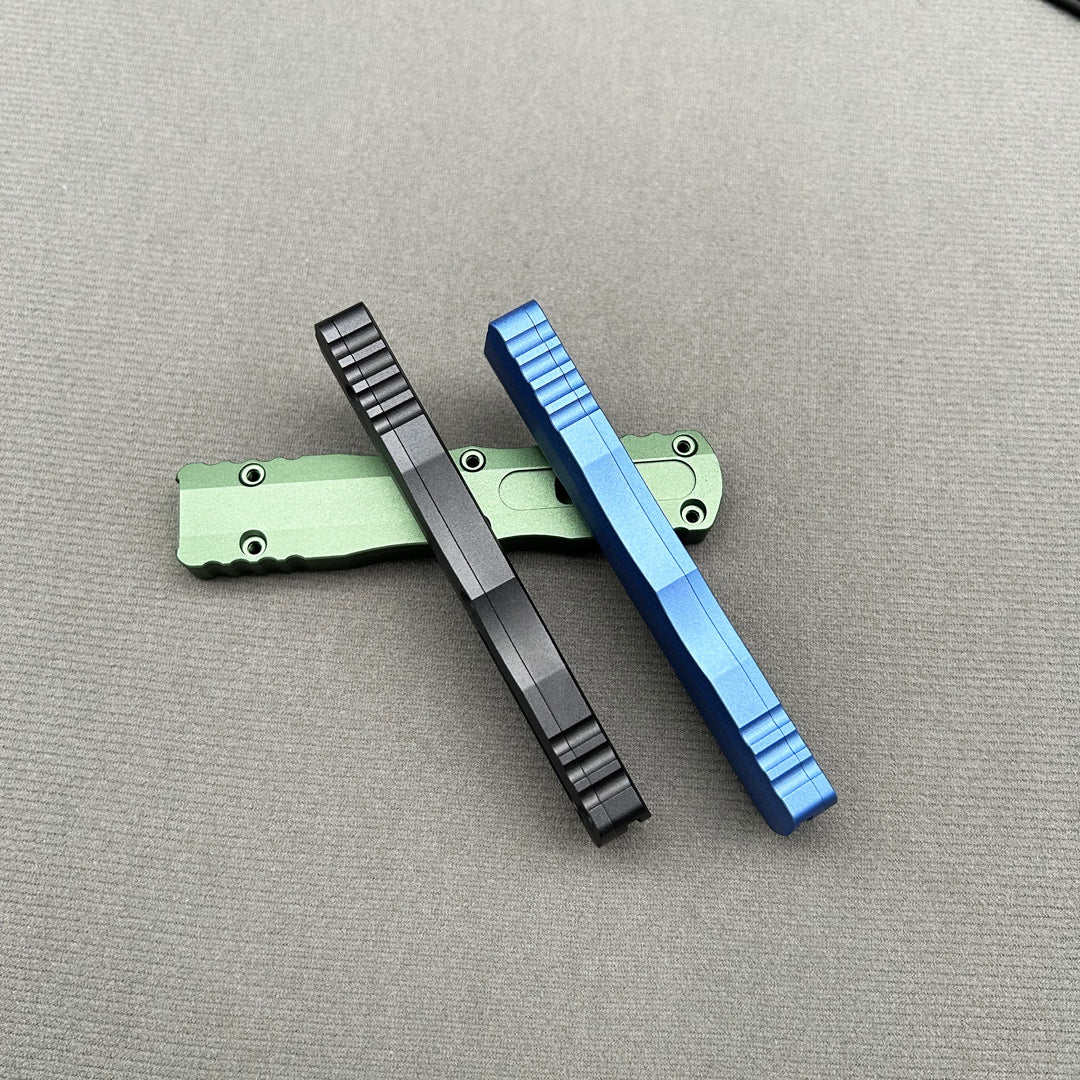 MIT DIRAC knife CNC Aviation Aluminum Outdoor Camping Hunting Tactical gear defence EDC Combat pocket OTF knife Parts