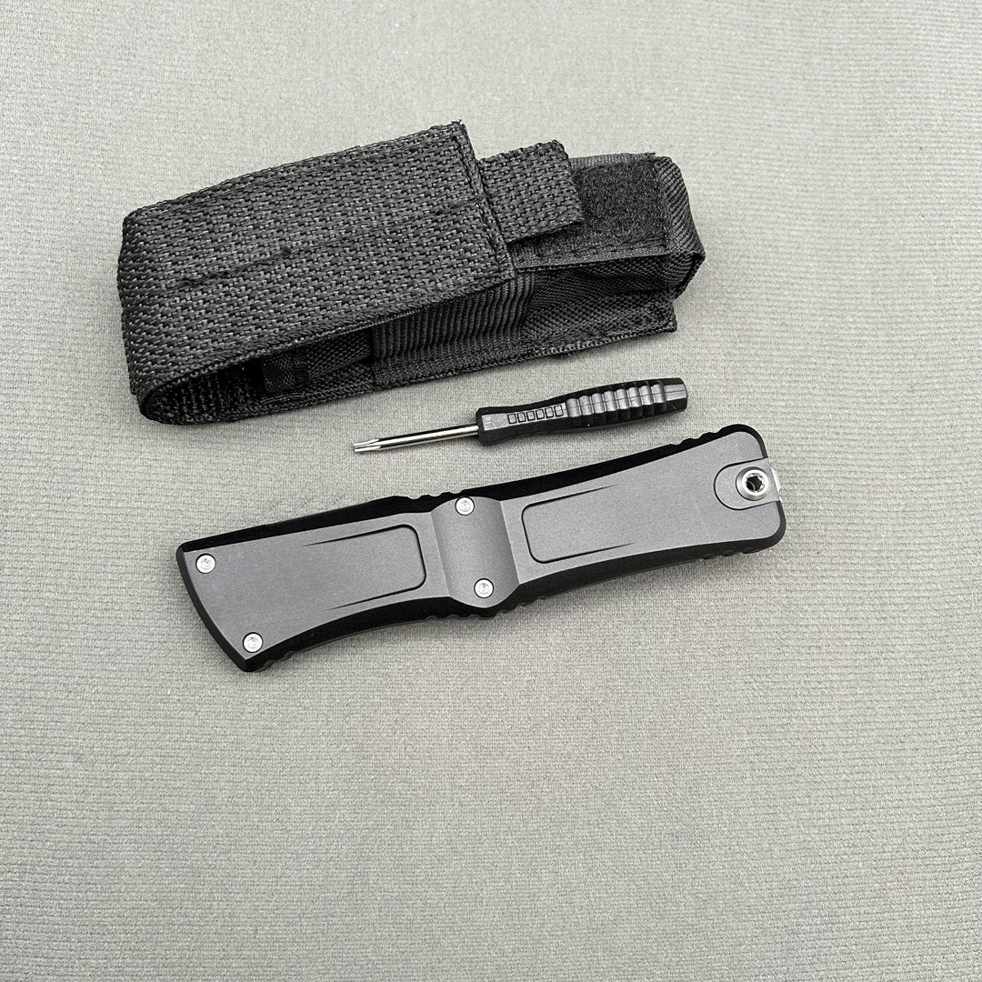 MiT New 2024 Combat Troodon knife CNC Aviation Aluminum Tactical gear Surviva Outdoor Camping Defense Pocket EDC Tool OTF Knife