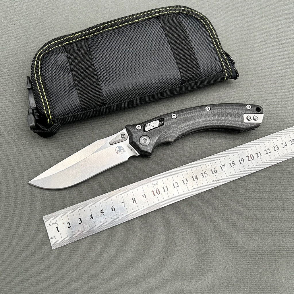MiT Amphibian Ram-Lok Knife carbon fiber Folding knife Camping Outdoor Survival Folding Knife