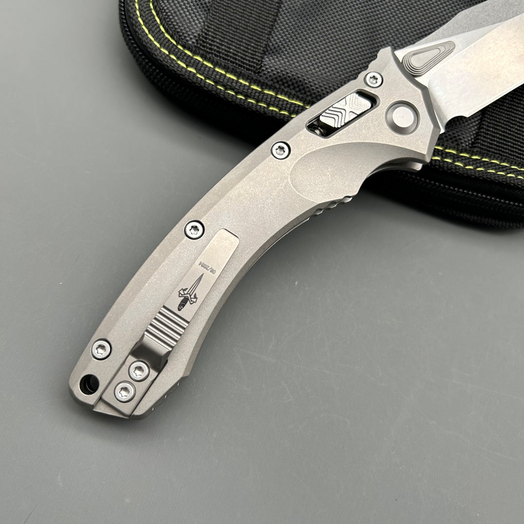 MiT Amphibian Ram-Lok Knife Titanium Folding knife Camping Outdoor Survival Folding Knife