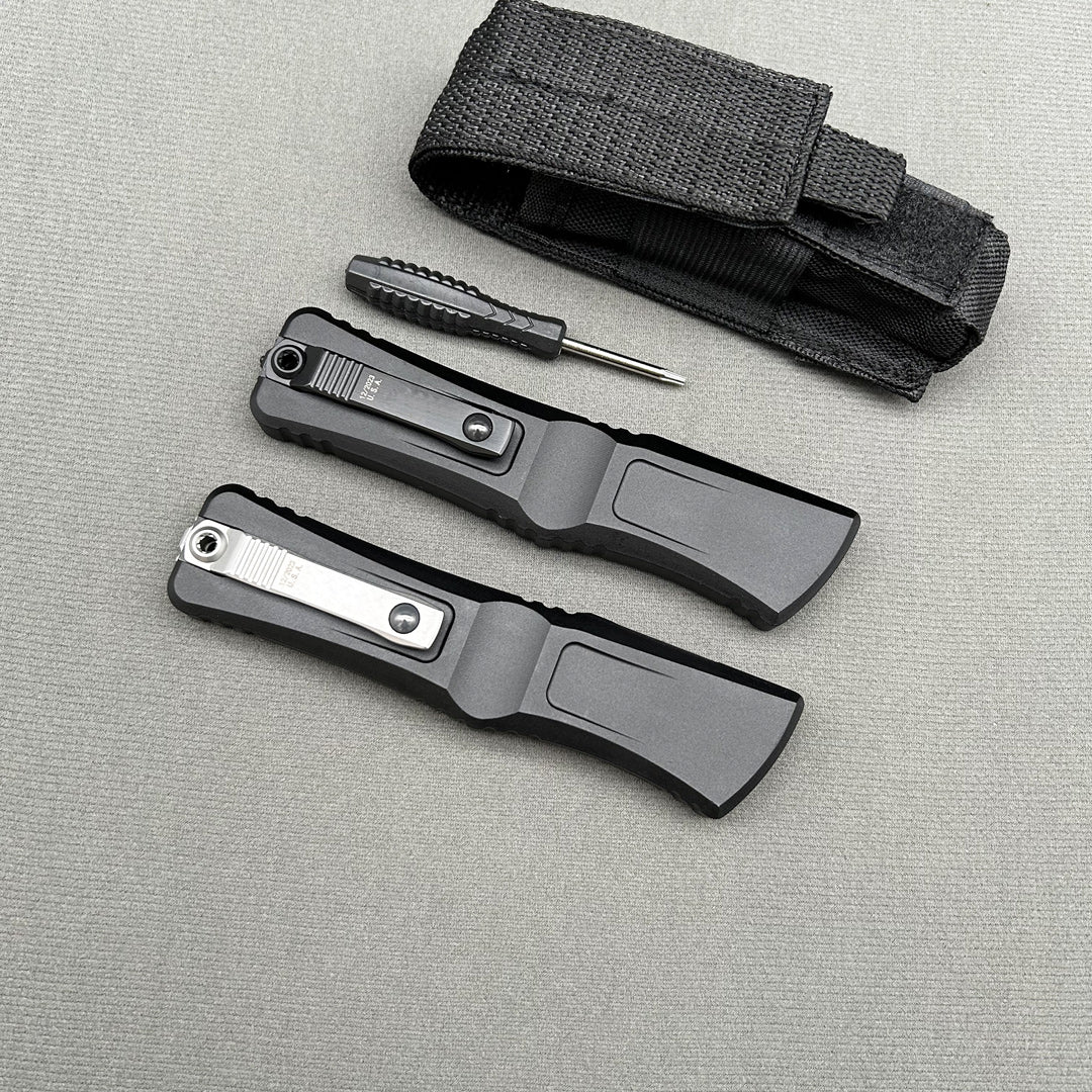 MiT New 2024 Combat Troodon knife CNC Aviation Aluminum Tactical gear Surviva Outdoor Camping Defense Pocket EDC Tool OTF Knife