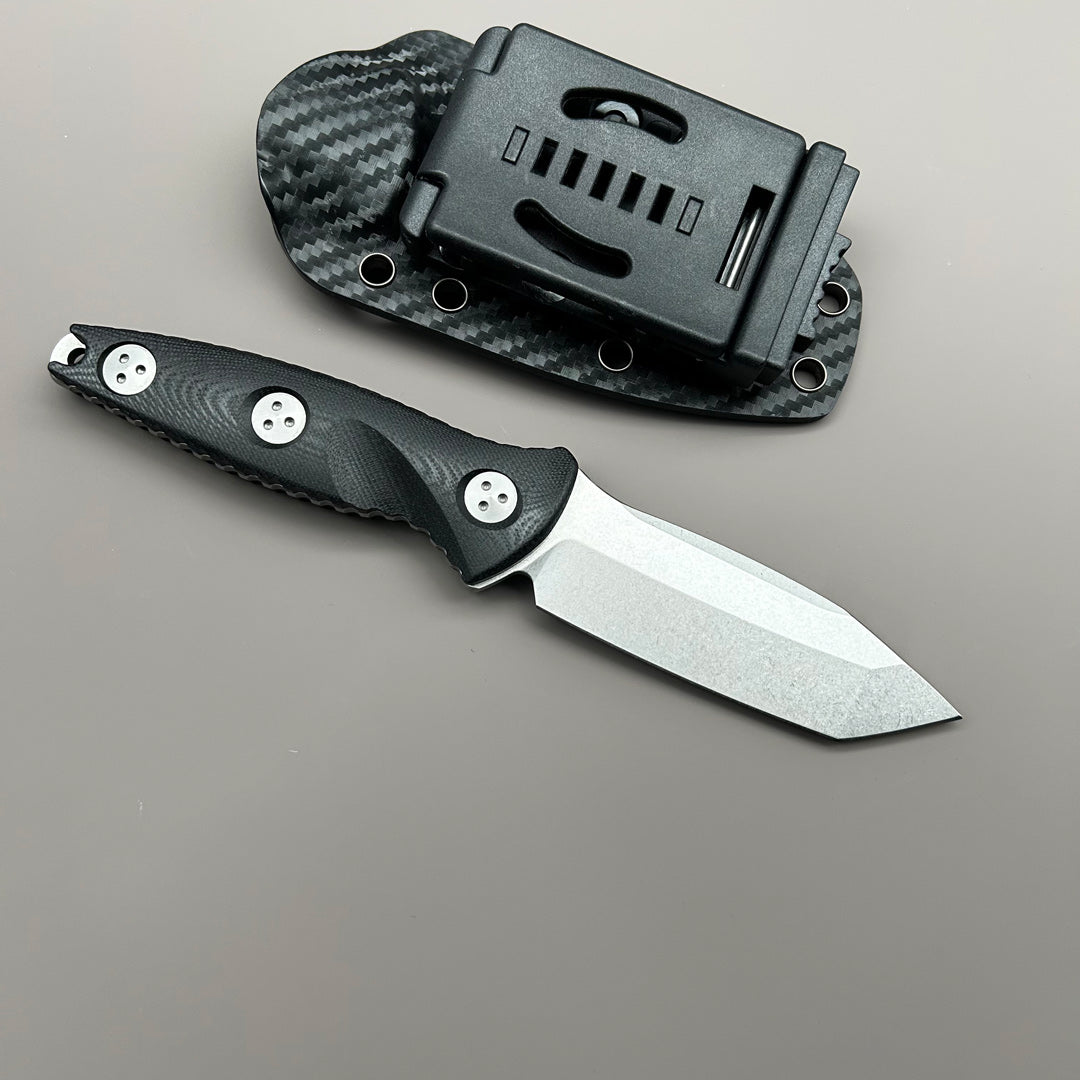 Mit Socom Alpha Mini Tanto Fixed Blade Knife Outdoor Camping Hunting Survival defense Tactical gear Portable Combat Hiking knife