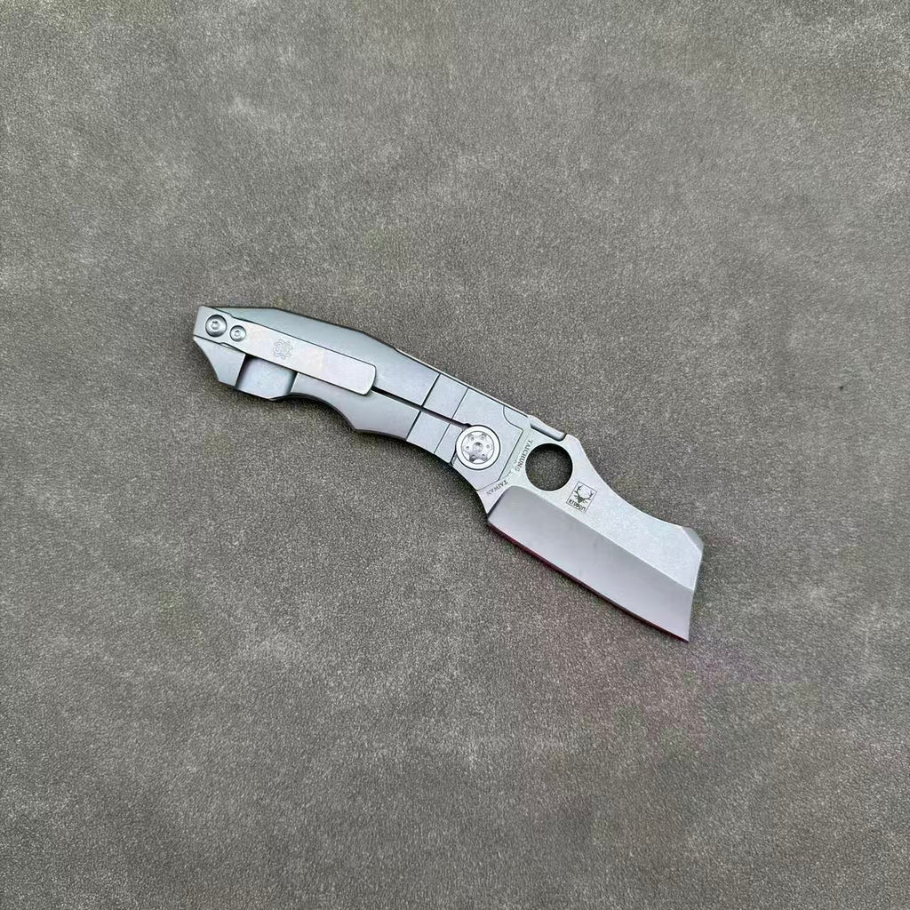 SP C260 TI Titanium handle Folding knife 20CV blade Camping Outdoor Survival Tactical Folding Knife