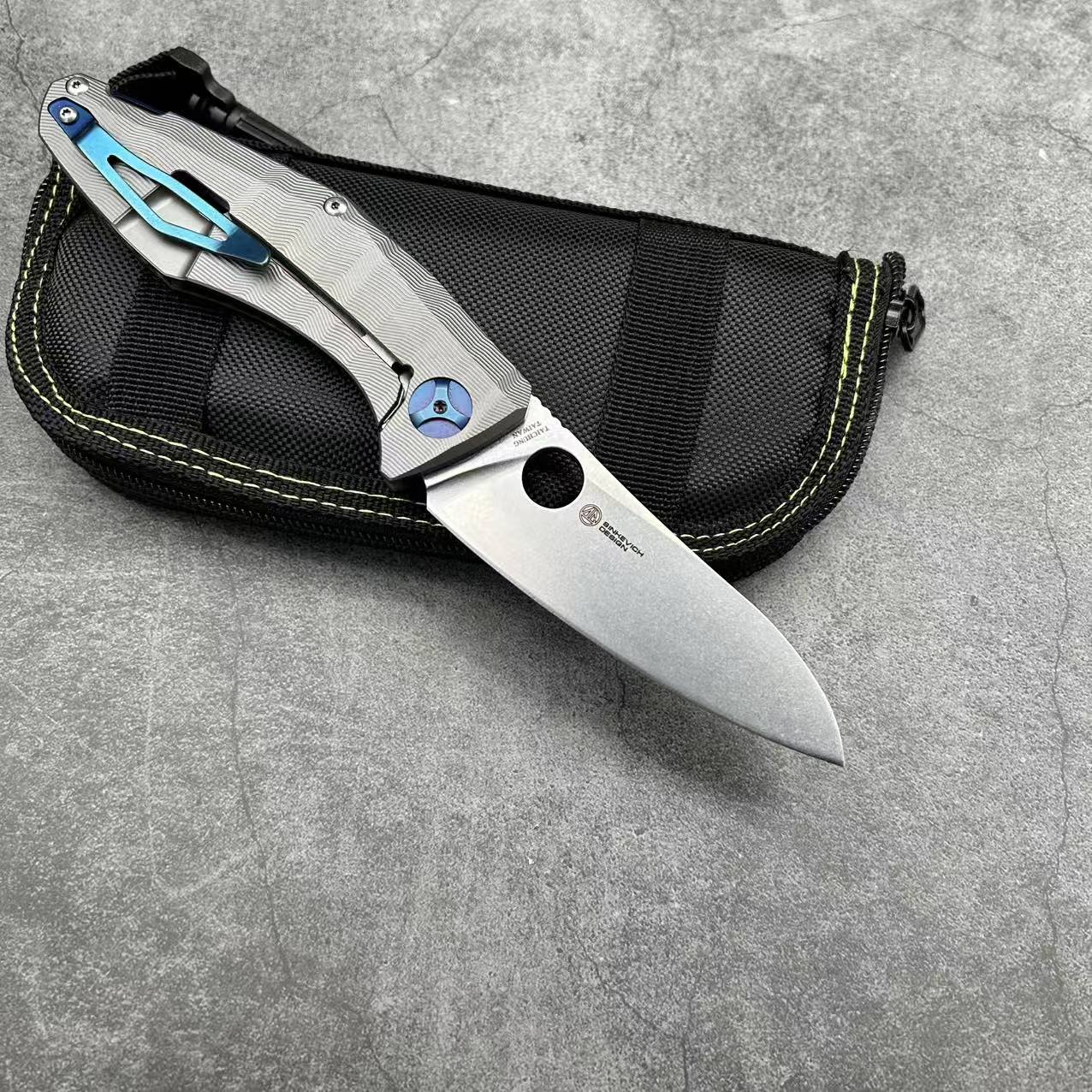 SP C235CFTIP Sinkevich Drunken Folding knife S30VN Camping Outdoor Survival Tactical Folding Knife
