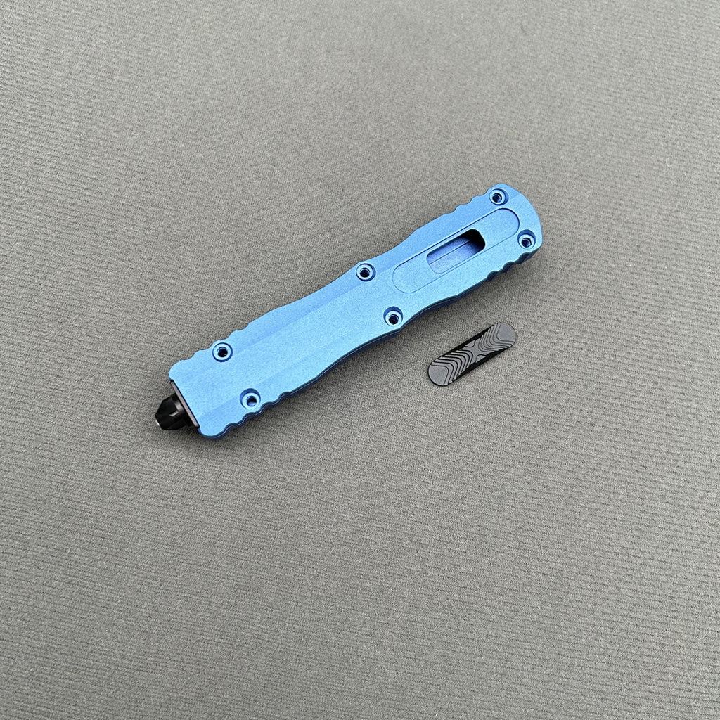 MIT DIRAC knife CNC Aviation Aluminum Outdoor Camping Hunting Tactical gear defence EDC Combat pocket OTF knife Parts