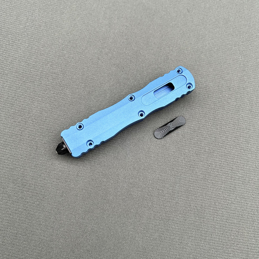 MIT DIRAC knife CNC Aviation Aluminum Outdoor Camping Hunting Tactical gear defence EDC Combat pocket OTF knife Parts