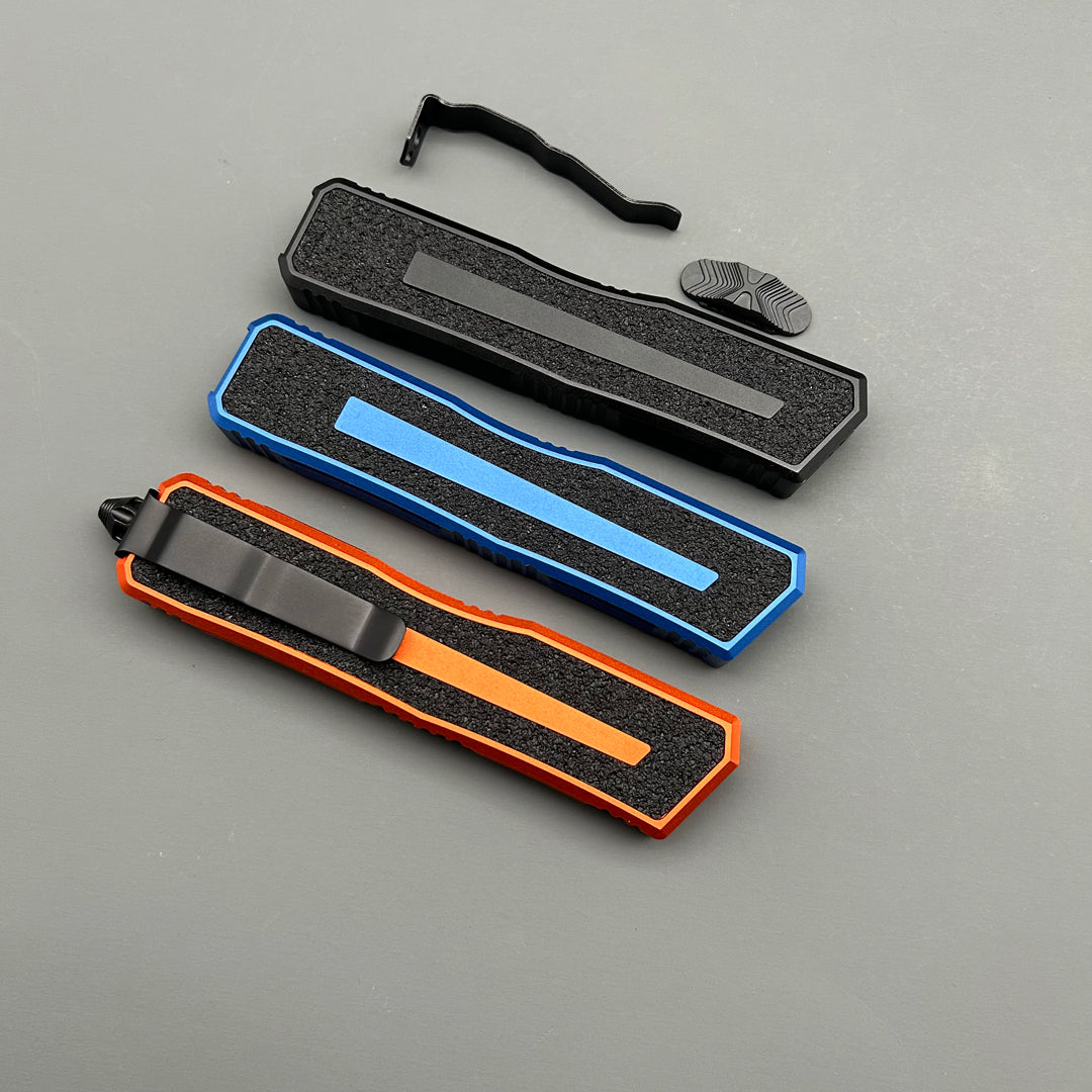 MT Gear Beetle Scar II Gen III Apocalyptic Serr CNC 7075 AL EDC Camping Outdoor Hunting pocket OTF complete knife parts