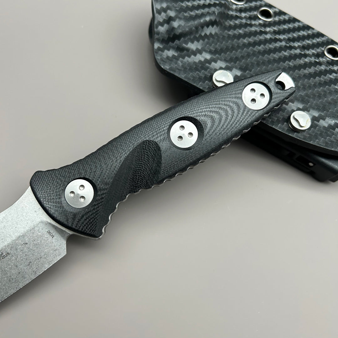Mit Socom Alpha Mini Tanto Fixed Blade Knife Outdoor Camping Hunting Survival defense Tactical gear Portable Combat Hiking knife