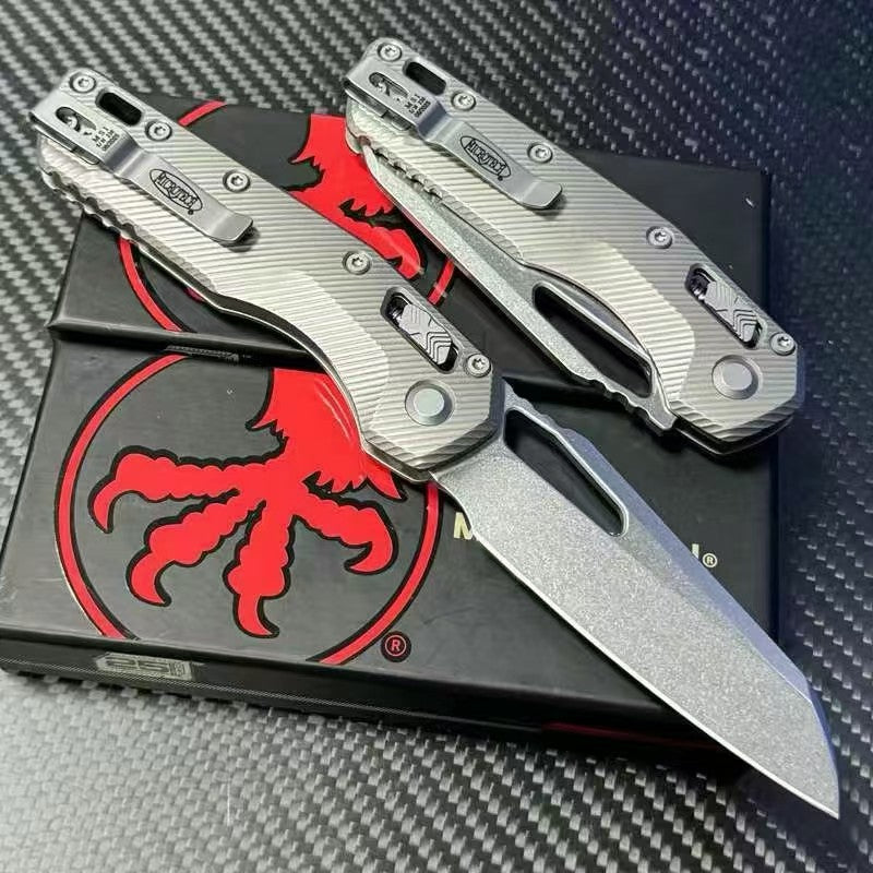 MiT MSI Ram-Lok Titanium Folding knife Camping Outdoor Survival Hiking Folding Knife