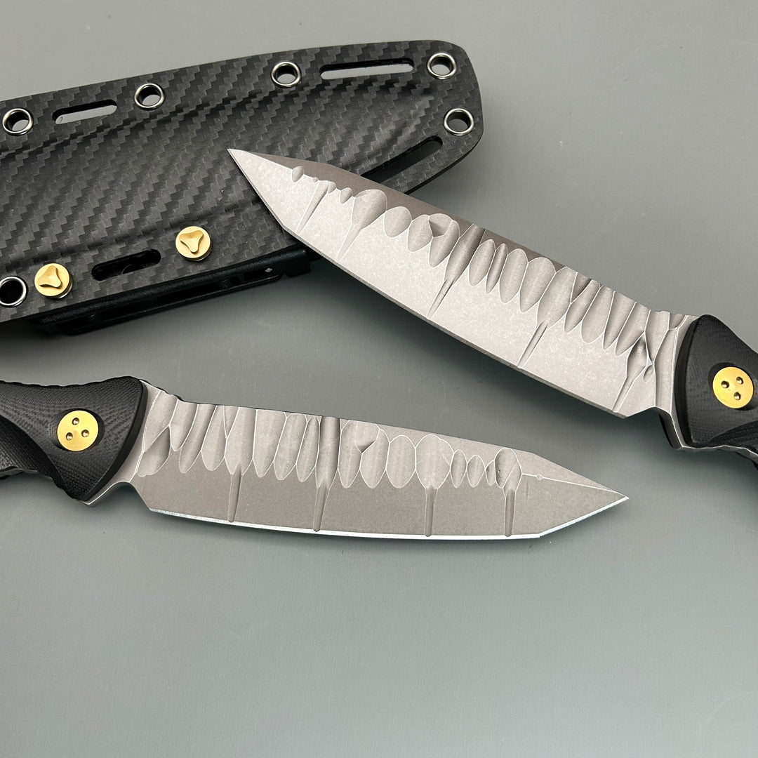 MT Marfione Custom Bork Socom Alpha Fixed Knife Camping Hunting Pocket Outdoor Fruit EDC gear knife