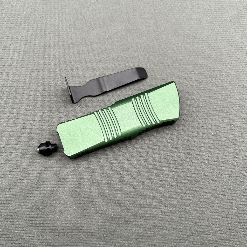 Mit Mini COMBAT TROODON Green knife Survival EDC Tool Camping Outdoor Hunting tactical Gear Self-defense pocket complete knife parts